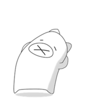 Cute & healing transparent pig sticker #7199884