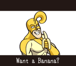 Mr.BANANAMAN (English subtitles) sticker #7200295