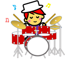 The dwarfs who love rock'n'roll sticker #7200334