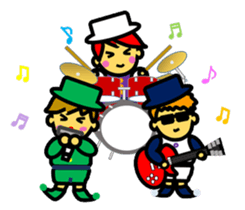 The dwarfs who love rock'n'roll sticker #7200335