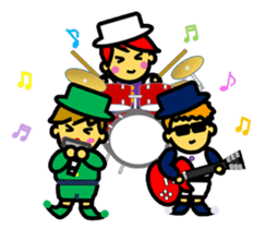 The dwarfs who love rock'n'roll sticker #7200335