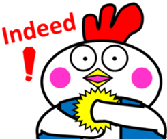 Unfussy! Kokoron[English version] sticker #7201106