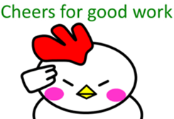 Unfussy! Kokoron[English version] sticker #7201118