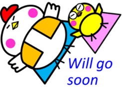 Unfussy! Kokoron[English version] sticker #7201135