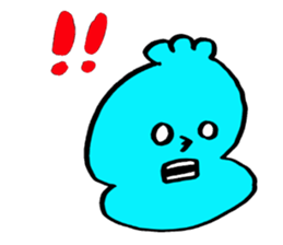 Fluffy-loose sticker #7201274