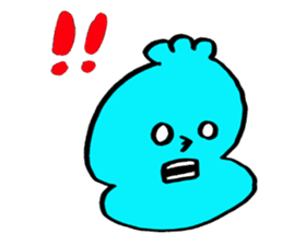 Fluffy-loose sticker #7201274