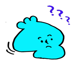 Fluffy-loose sticker #7201275