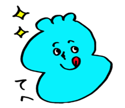 Fluffy-loose sticker #7201283