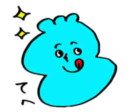 Fluffy-loose sticker #7201283