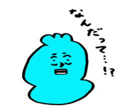 Fluffy-loose sticker #7201290