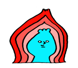 Fluffy-loose sticker #7201293