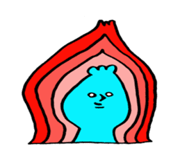 Fluffy-loose sticker #7201293