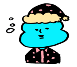 Fluffy-loose sticker #7201294