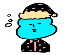 Fluffy-loose sticker #7201294