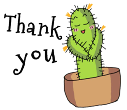 Cactus mini garden sticker #7201371