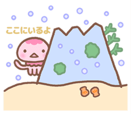 Jellyfish Namie-chan everyday sticker #7201651