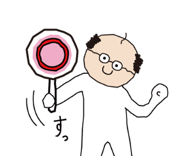 Manabi OJI-san2 sticker #7201783