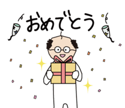 Manabi OJI-san2 sticker #7201814