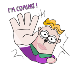 Mr.Tume : born with purple (Eng) sticker #7202298