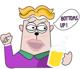 Mr.Tume : born with purple (Eng) sticker #7202301