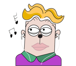 Mr.Tume : born with purple (Eng) sticker #7202306