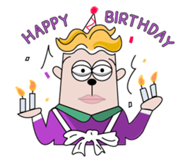 Mr.Tume : born with purple (Eng) sticker #7202309