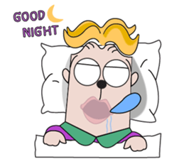 Mr.Tume : born with purple (Eng) sticker #7202312