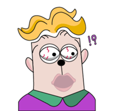 Mr.Tume : born with purple (Eng) sticker #7202313