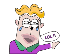 Mr.Tume : born with purple (Eng) sticker #7202316