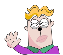 Mr.Tume : born with purple (Eng) sticker #7202318