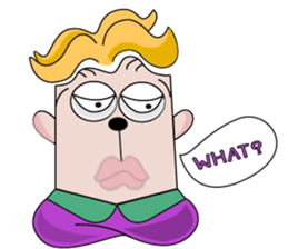 Mr.Tume : born with purple (Eng) sticker #7202322