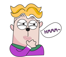 Mr.Tume : born with purple (Eng) sticker #7202331