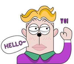 Mr.Tume : born with purple (Eng) sticker #7202332