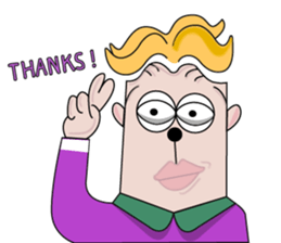 Mr.Tume : born with purple (Eng) sticker #7202334