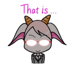 Goat of shade vol.6 (English) sticker #7203480