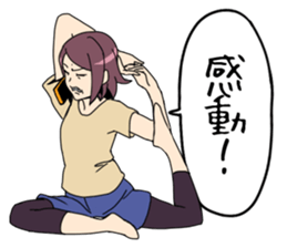 Popular among woman sticker #7203625