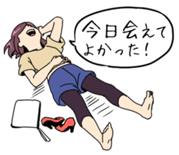 Popular among woman sticker #7203634