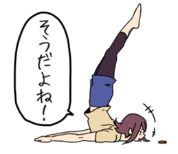 Popular among woman sticker #7203641