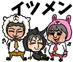 Wolf person story.drinking party sticker #7204079