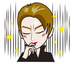 Shining musical star 2 sticker #7204180