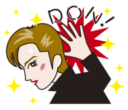 Shining musical star 2 sticker #7204182