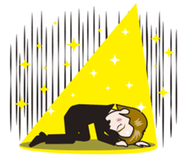 Shining musical star 2 sticker #7204192