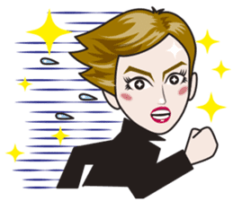 Shining musical star 2 sticker #7204197