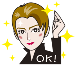 Shining musical star 2 sticker #7204204