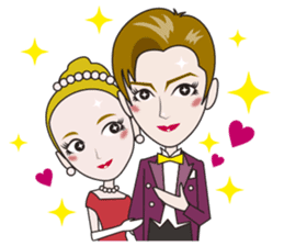 Shining musical star 2 sticker #7204207