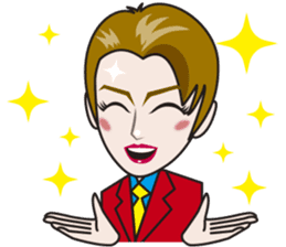 Shining musical star 2 sticker #7204209