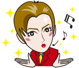 Shining musical star 2 sticker #7204210