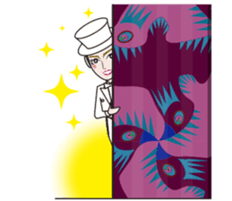 Shining musical star 2 sticker #7204215