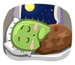 Mini Cactus - little Mi sticker #7204380