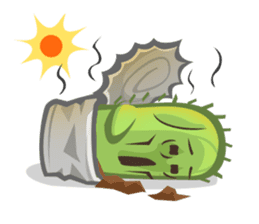 Mini Cactus - little Mi sticker #7204383